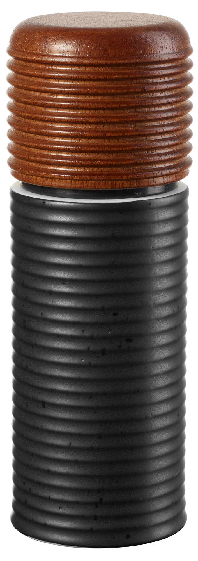 ASA Selection Pfeffer-/Salzmühle Kitchen'art in Farbe schwarz matt