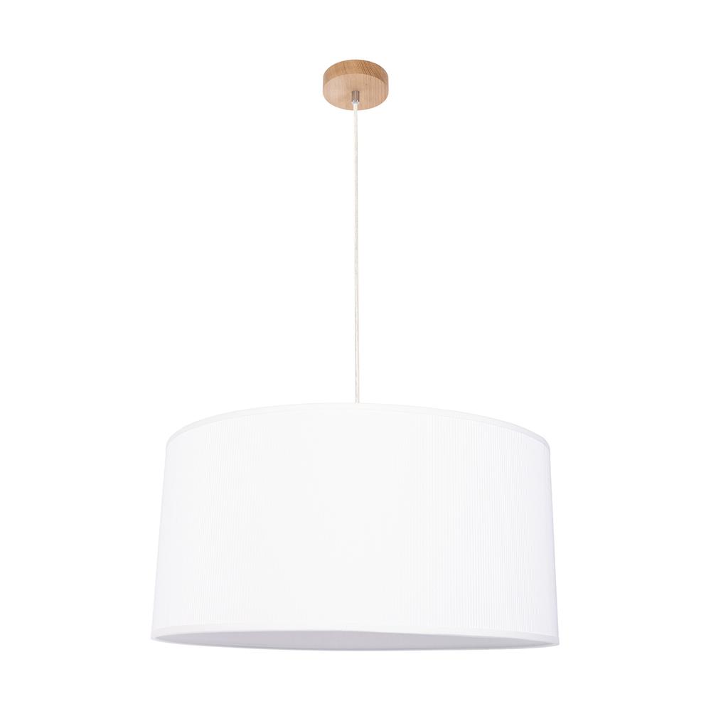 Spot Light Pendelleuchte Lorios in Eichenholz/Weiss
