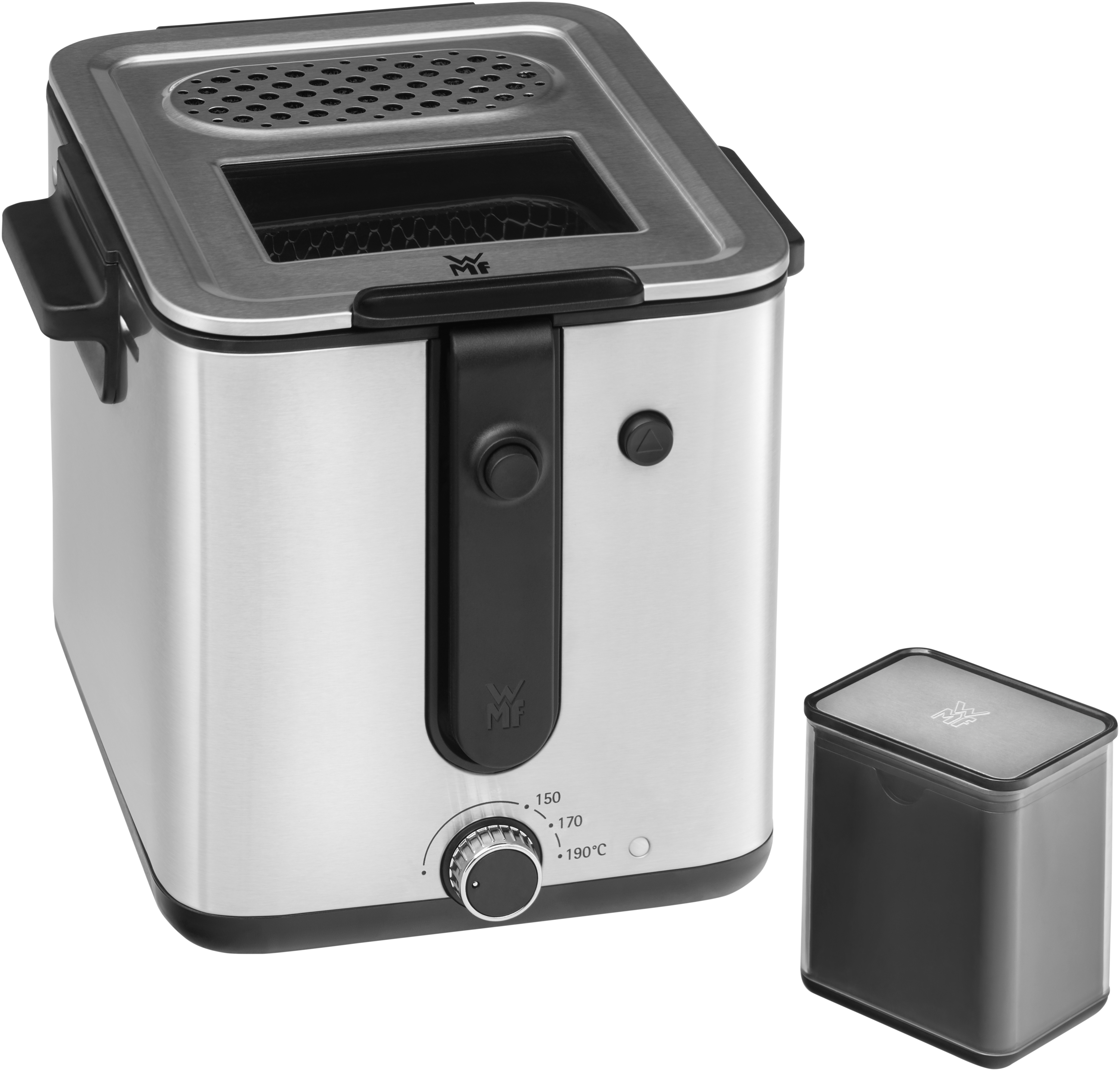 WMF KÜCHENminis Fritteuse mit in Edelstahl