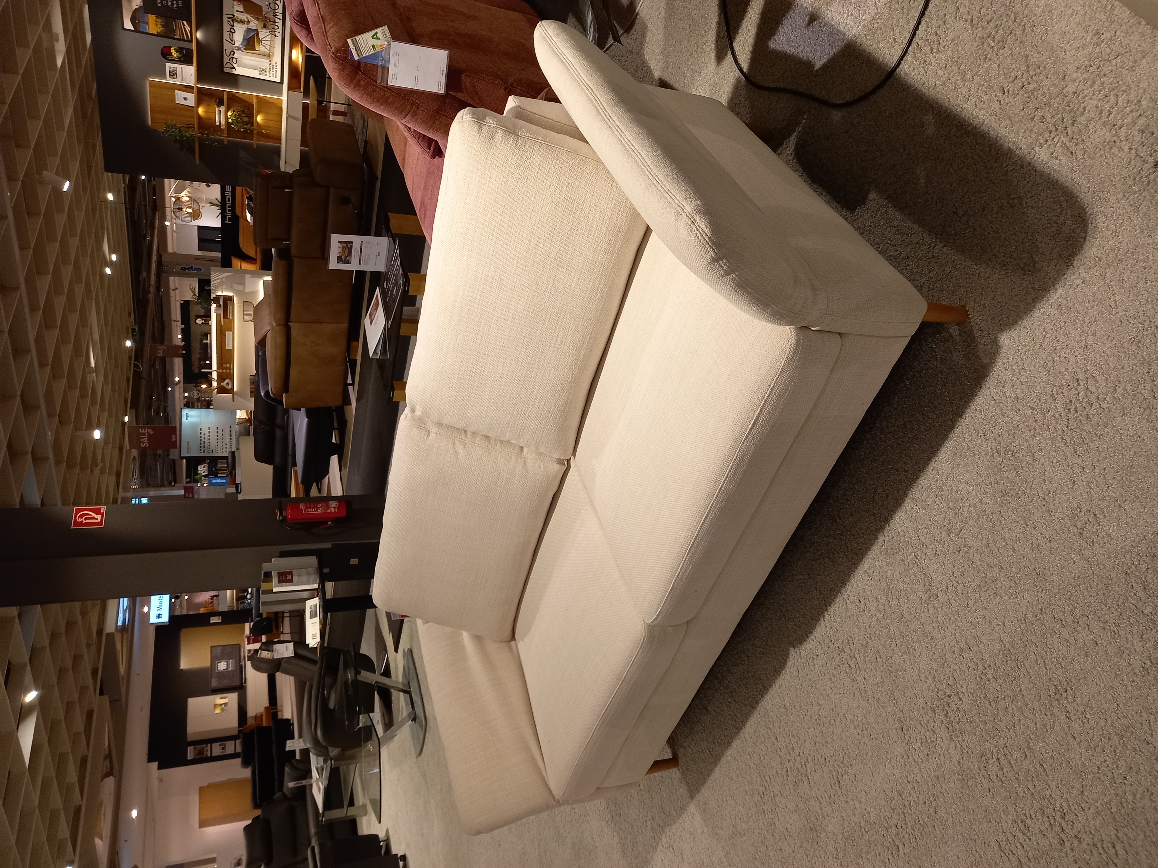 SCHÖNER WOHNEN-Kollektion Sofa TIMELESS in Stoff Picasso natur
