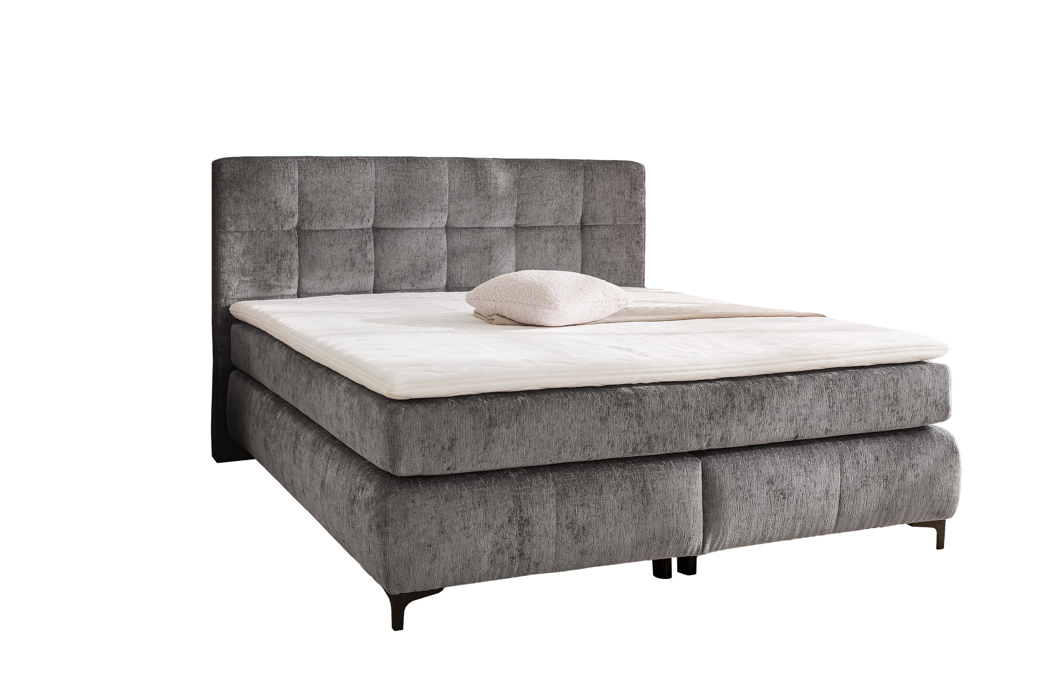 Jockenhöfer Boxspringbett BEATRICE MIX in Farbe 460/29 Microfaser beige