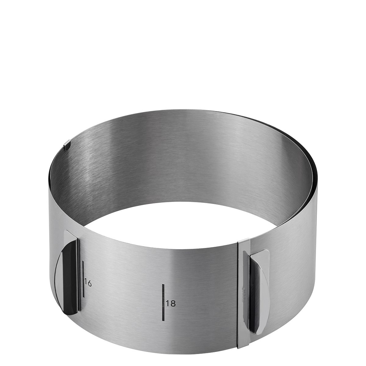 GEFU Tortenring TONDO in Farbe silber