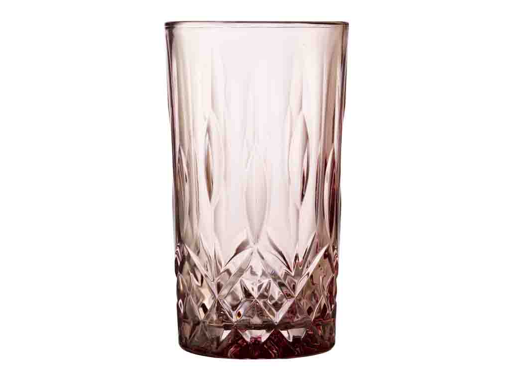 Lyngby Glas Highball 0,38 Liter in Farbe pink