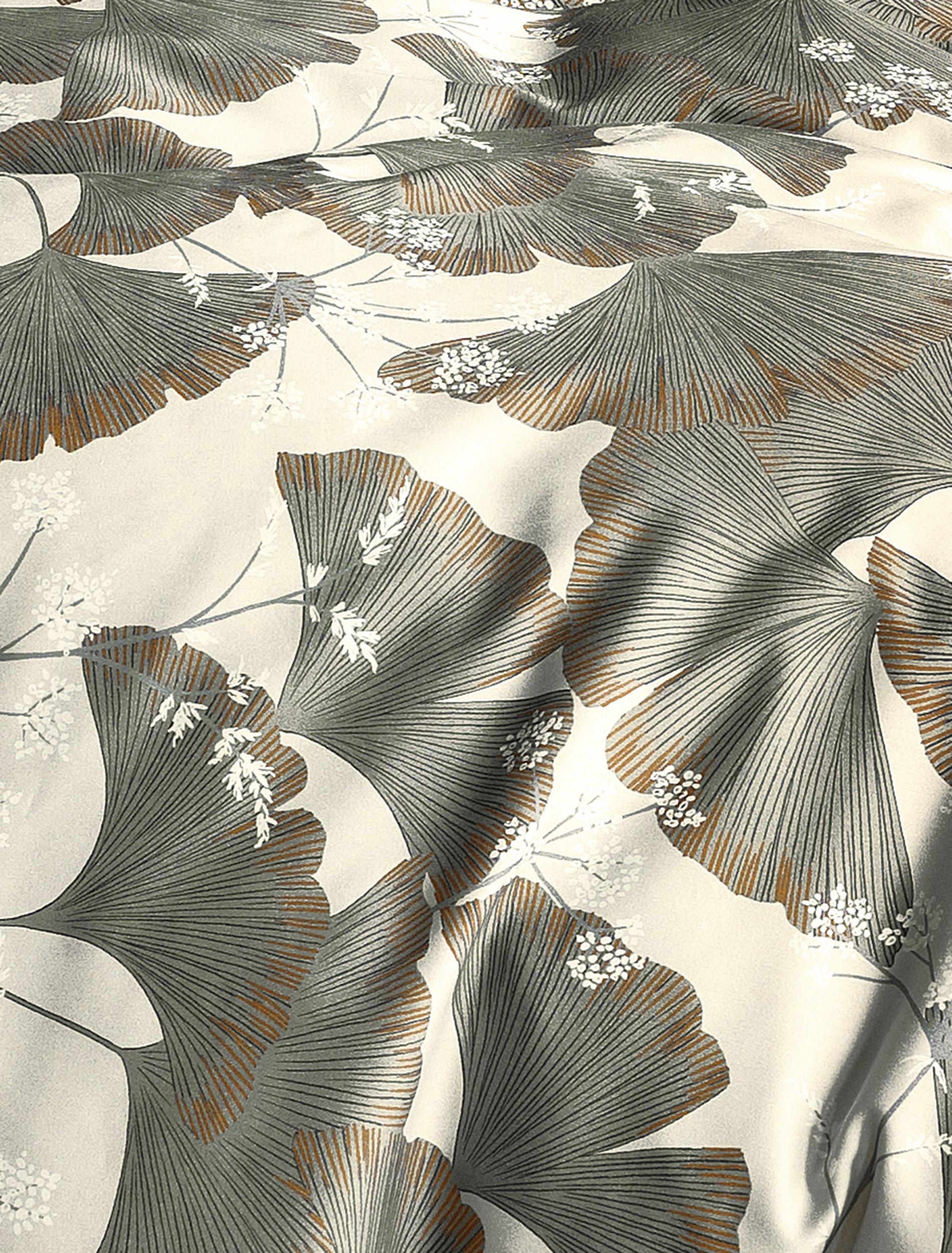 Irisette Mako-Satin Bettwäsche SKY ca. 135x200cm in Farbe natur