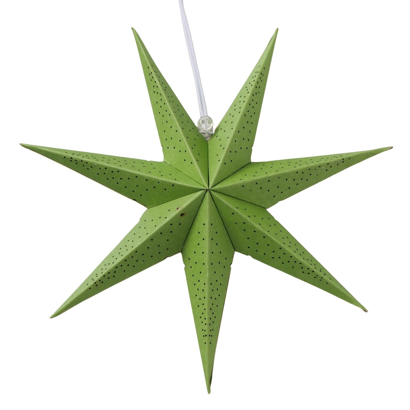 Boltze Dekoanhänger Kassina in Farbe Bambus grün, Blatt, Pflanze, Sternsymbol, Symbol