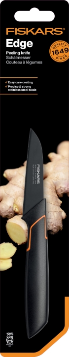 Fiskars Schälmesser EDGE 8cm in Farbe Black