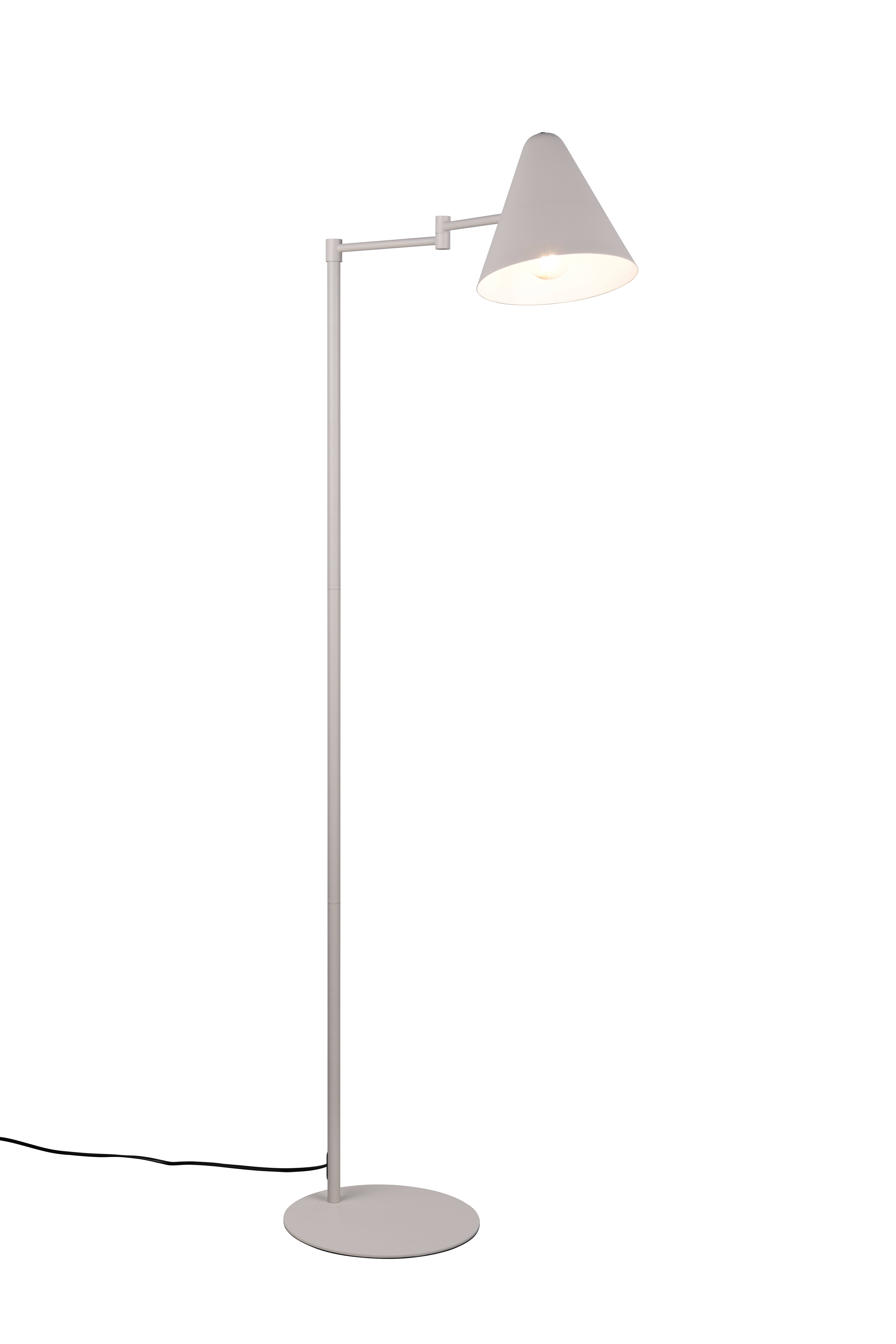 Trio Stehleuchte COSIMA 1-flammig in Farbe warm grey Trio Stehleuchte COSIMA 1-flammig in Farbe warm grey, Lampe, Lampenschirm