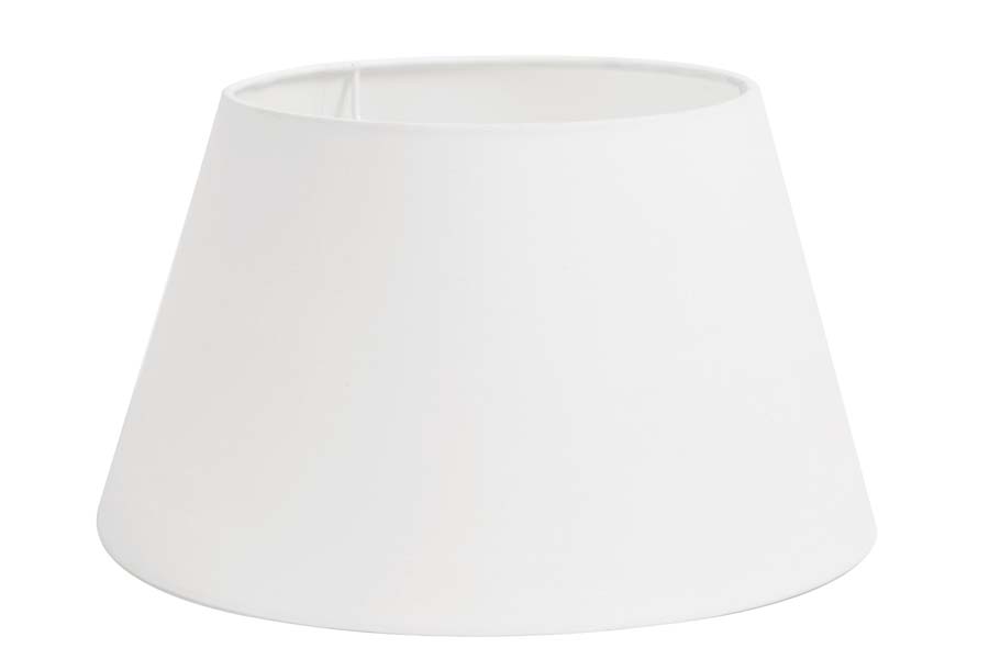 Light & Living Lampschirm POLYCOTTON in Farbe weiß Light & Living Lampschirm POLYCOTTON in Farbe weiß, Lampe, Lampenschirm