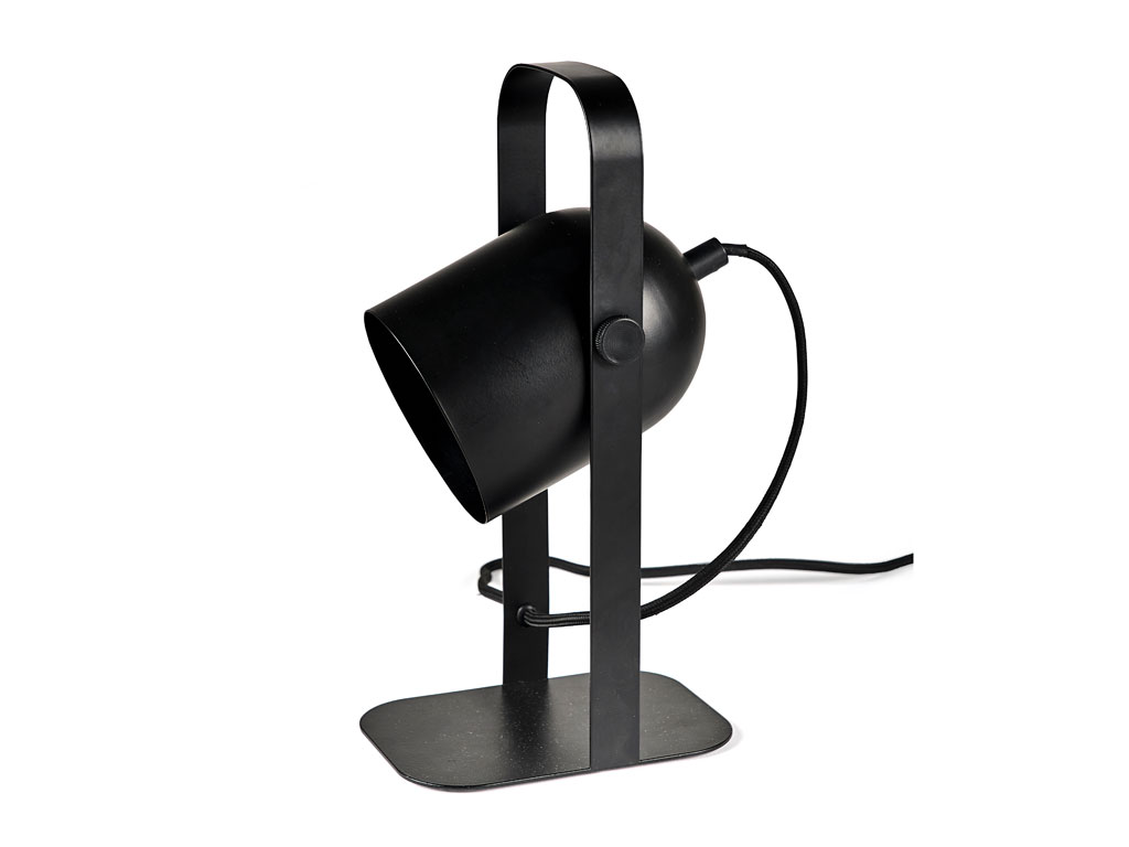 Villa Collection Tischlampe in Farbe schwarz