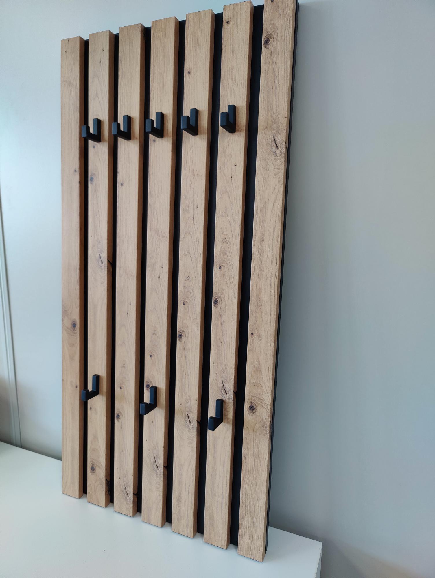 Wandgarderobe TIP in Holzfarben Garderobe TIP in MDF Artisaneiche Dekor
