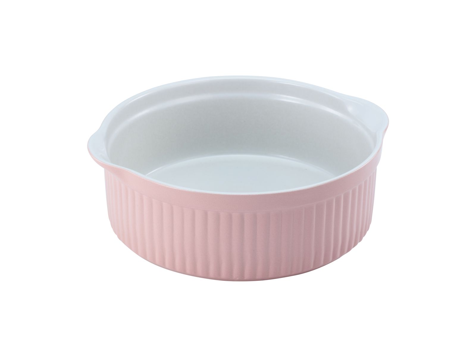 CreaTable Auflaufform Pastell Kitchen in Farbe Rosé glänzend CreaTable Auflaufform Pastell Kitchen in Farbe Rosé glänzend