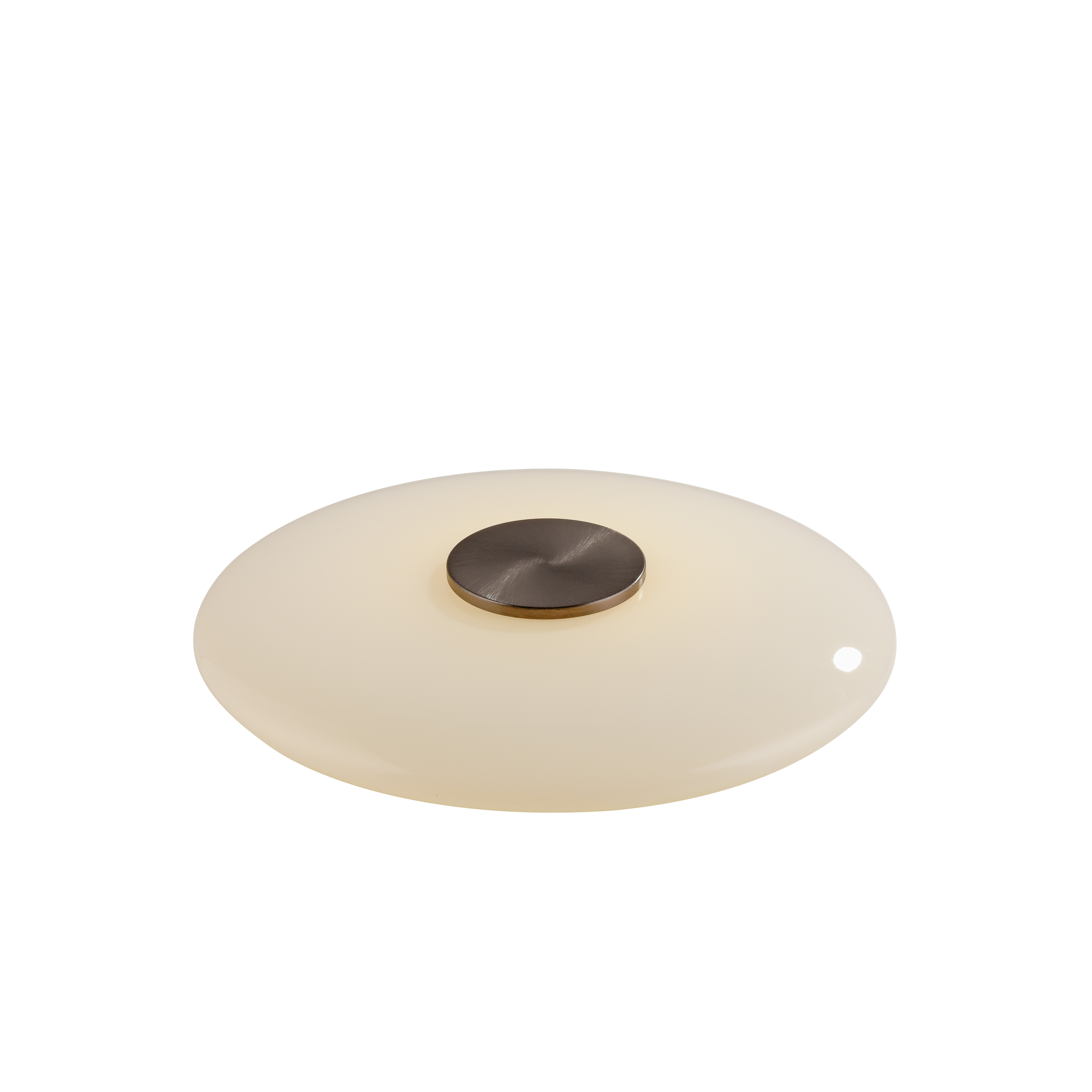 Paul Neuhaus LED-Tischleuchte PURE VITRUM 1-flammig in Farbe dark-metal brown