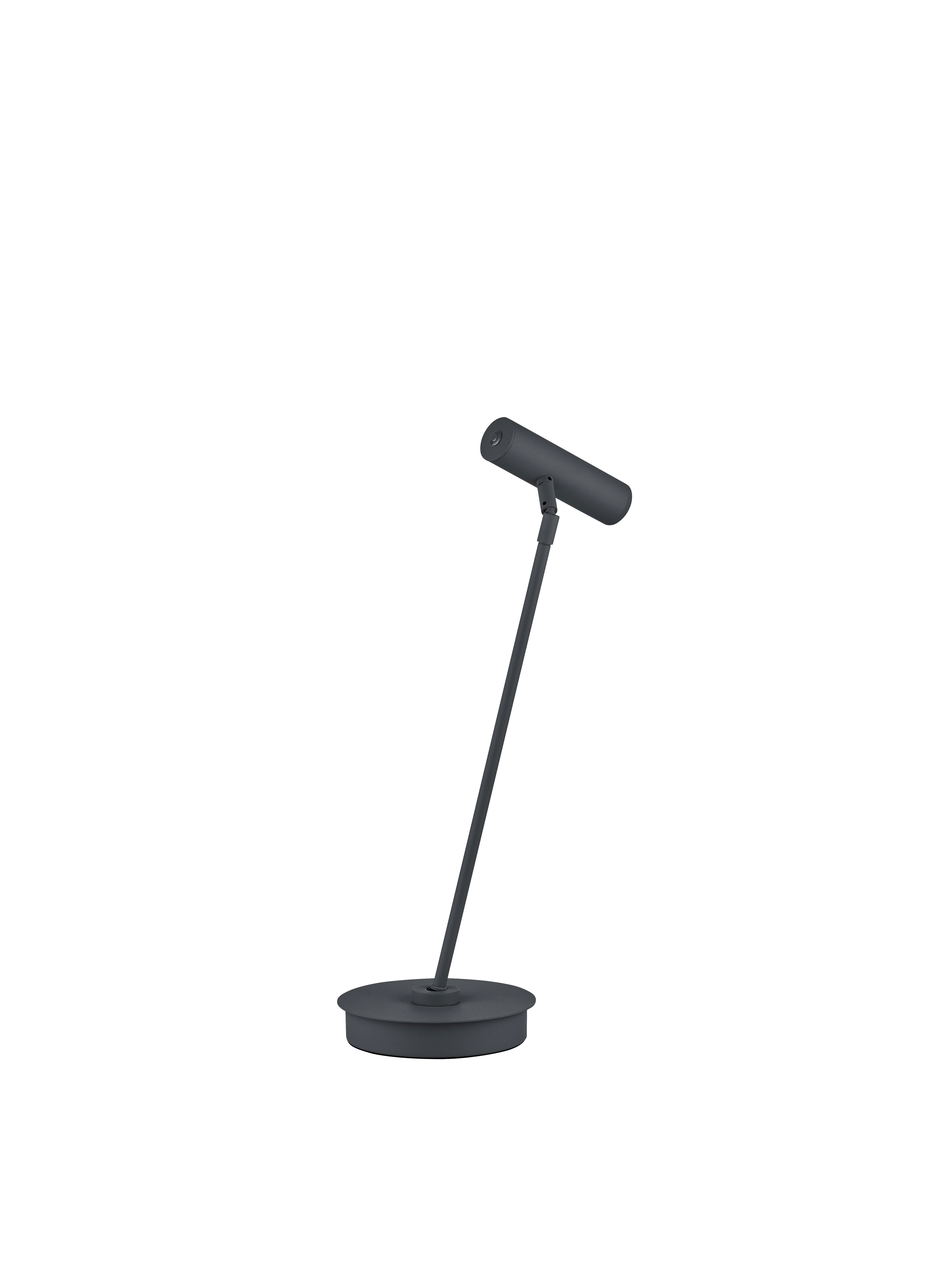 B-Leuchten LED-Tischleuchte TOM PRO in schwarz, 3-Stufen CCT