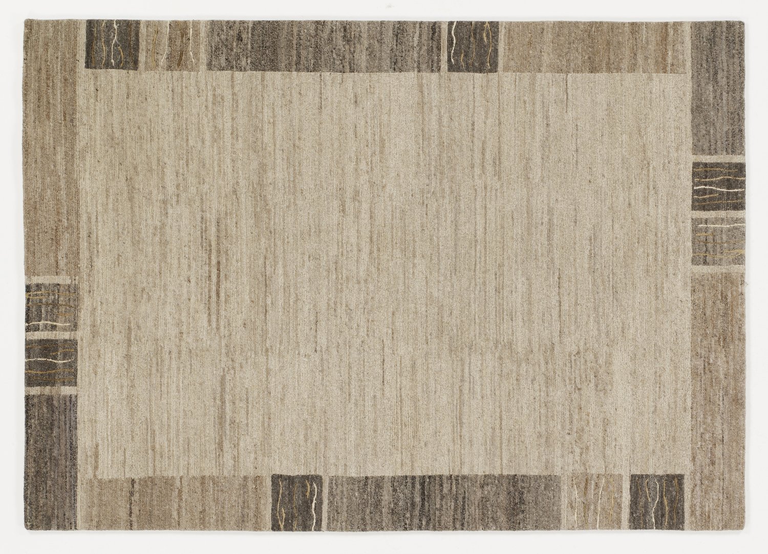 OCI Teppich Natura Silk 100 Greny in wolle-natur ca. 170 x 240 cm