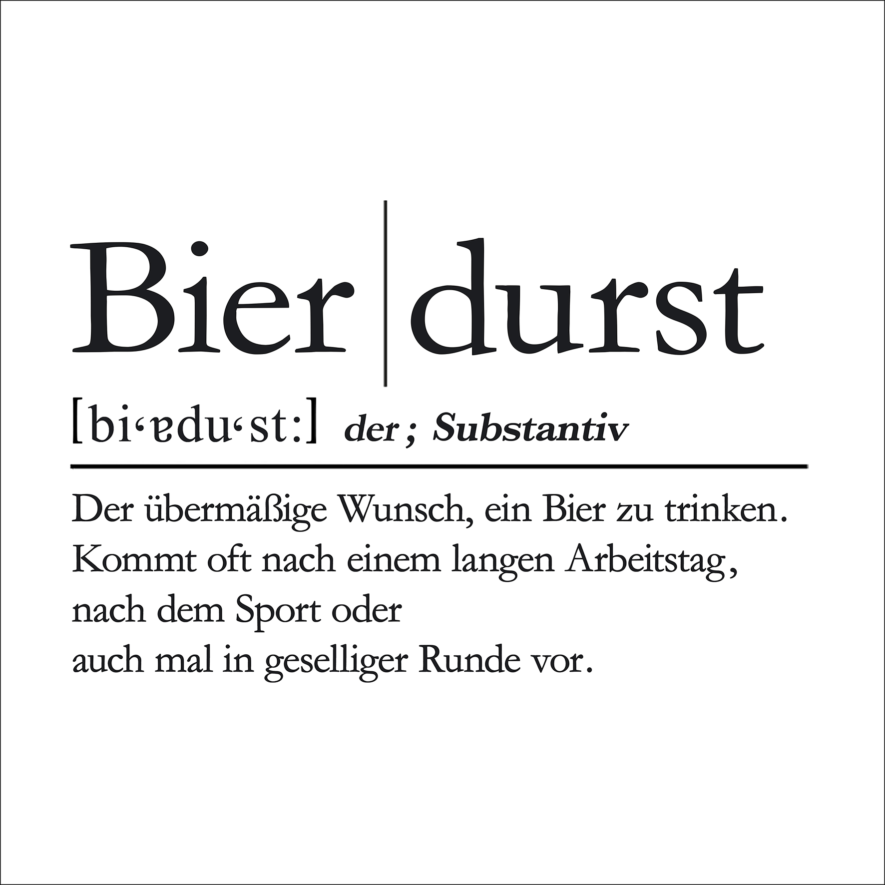 PRO ART Glas-Art 20x20cm Bierdurst