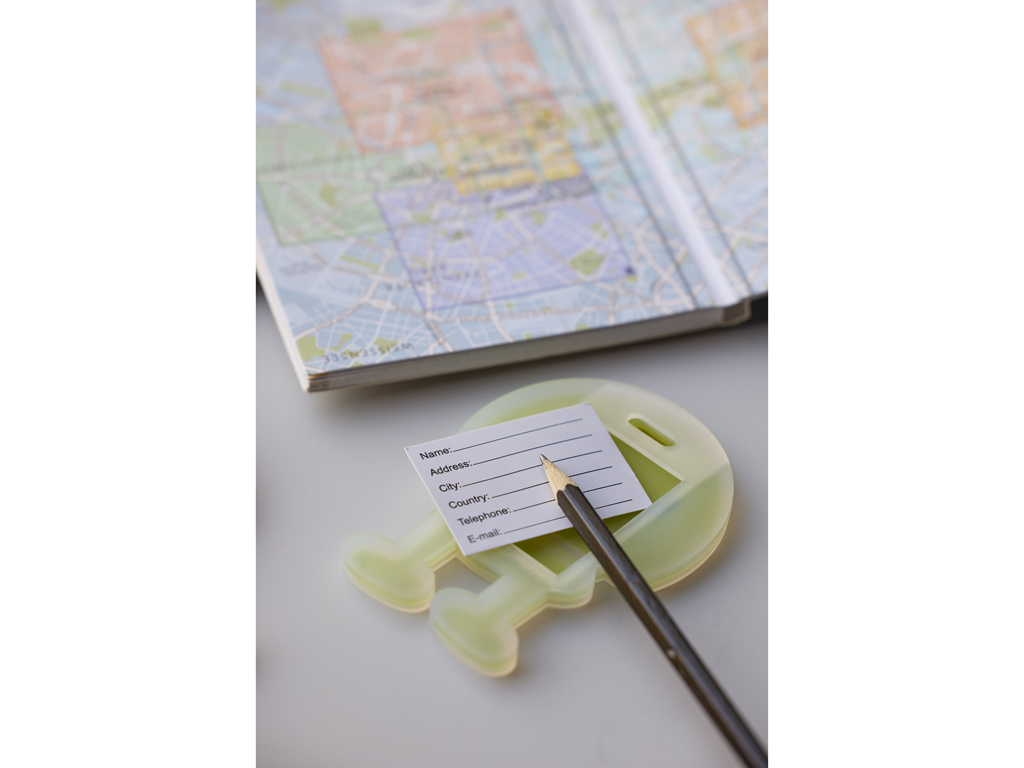 F&H Hoptimist BAG TAG in Farbe Gelb