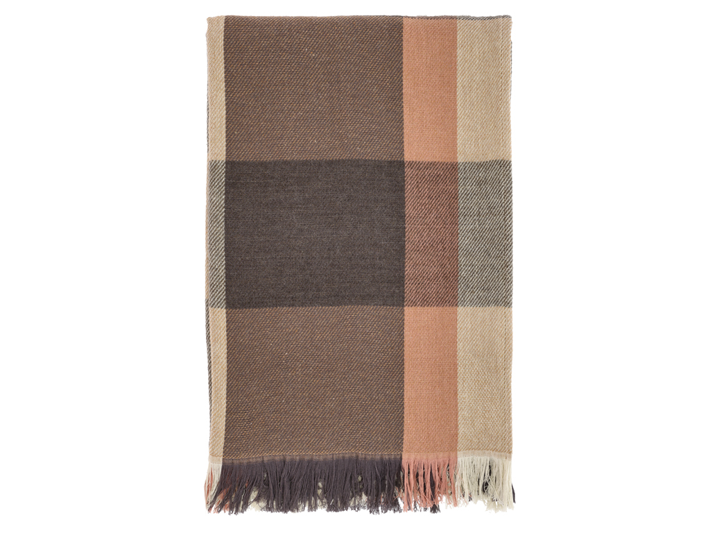 Södahl Decke in Farbe coffee brown