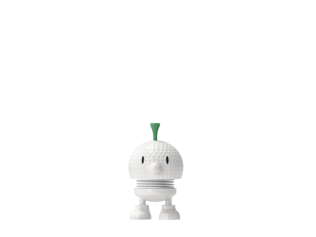 F&H Hoptimist BUMBLE S ca. B5,8 H8,5 T4,5 cm in white F&H Hoptimist BUMBLE S ca. B5,8 H8,5 T4,5 cm in white