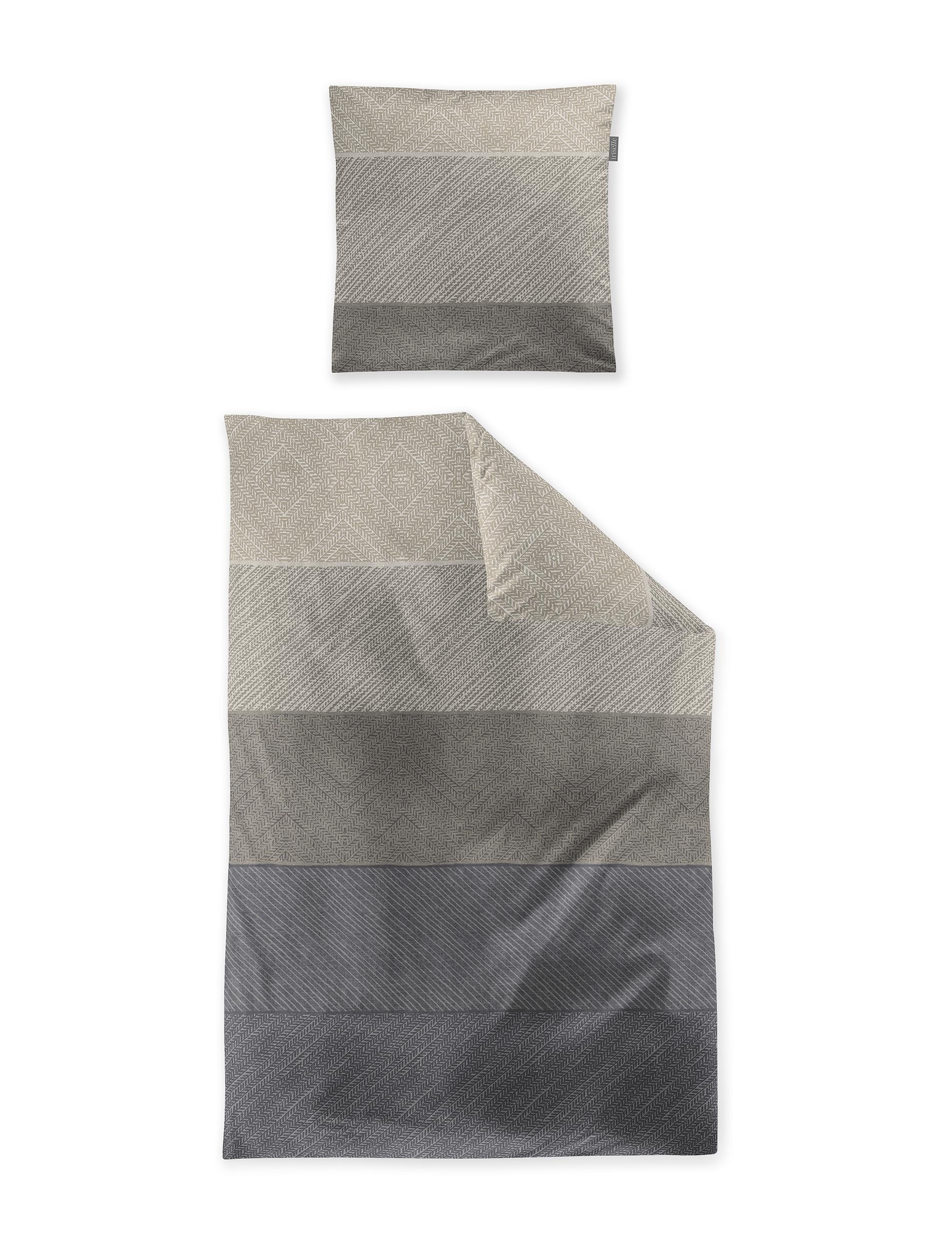 Irisette Edel-Feinbiber Bettwäsche KOALA ca. 200x200cm in Farbe natur