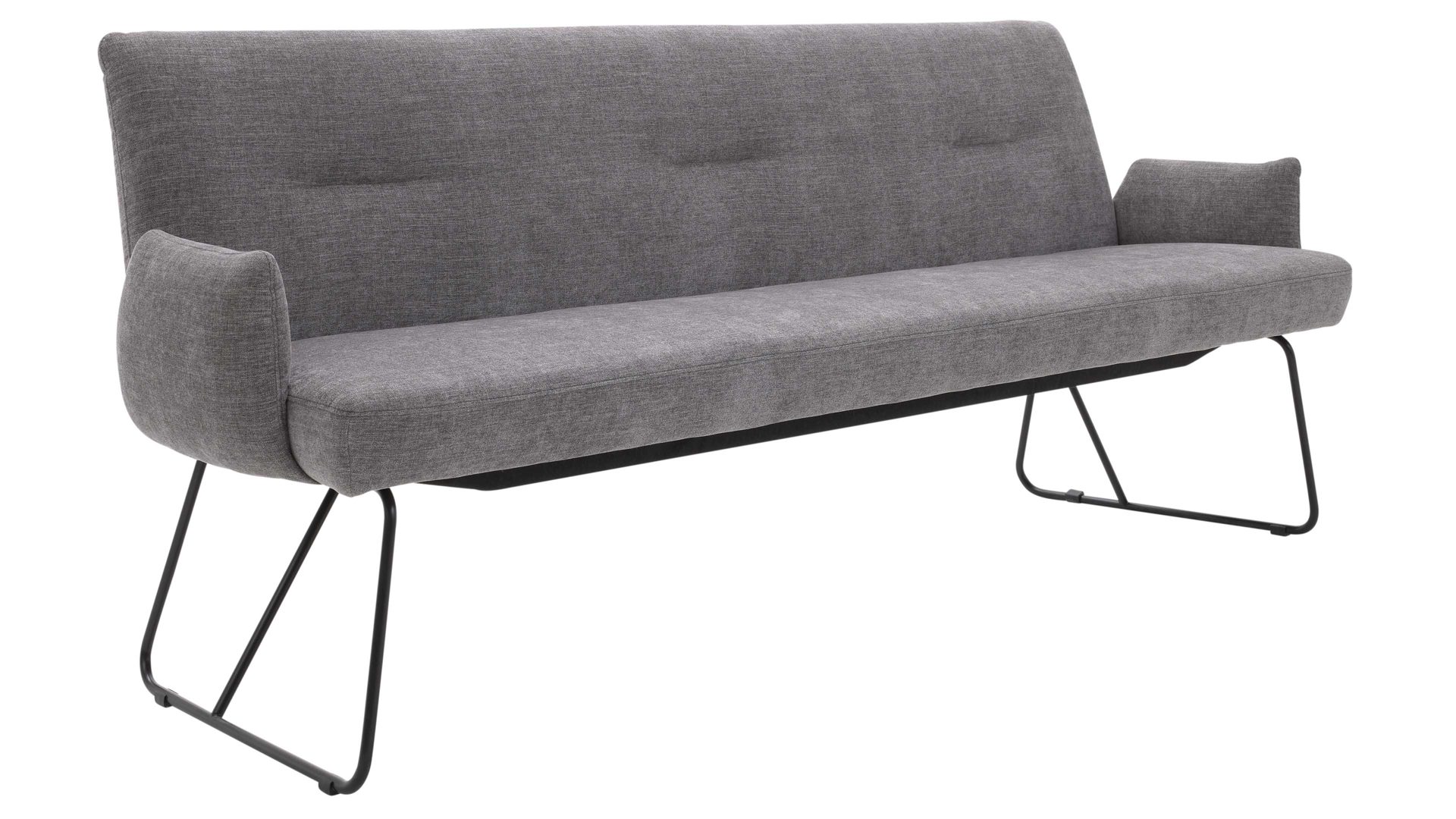 Interliving Bank IL 5504 in Stoff Concrete grey Interliving Bank IL 5504 in Stoff Concrete grey
