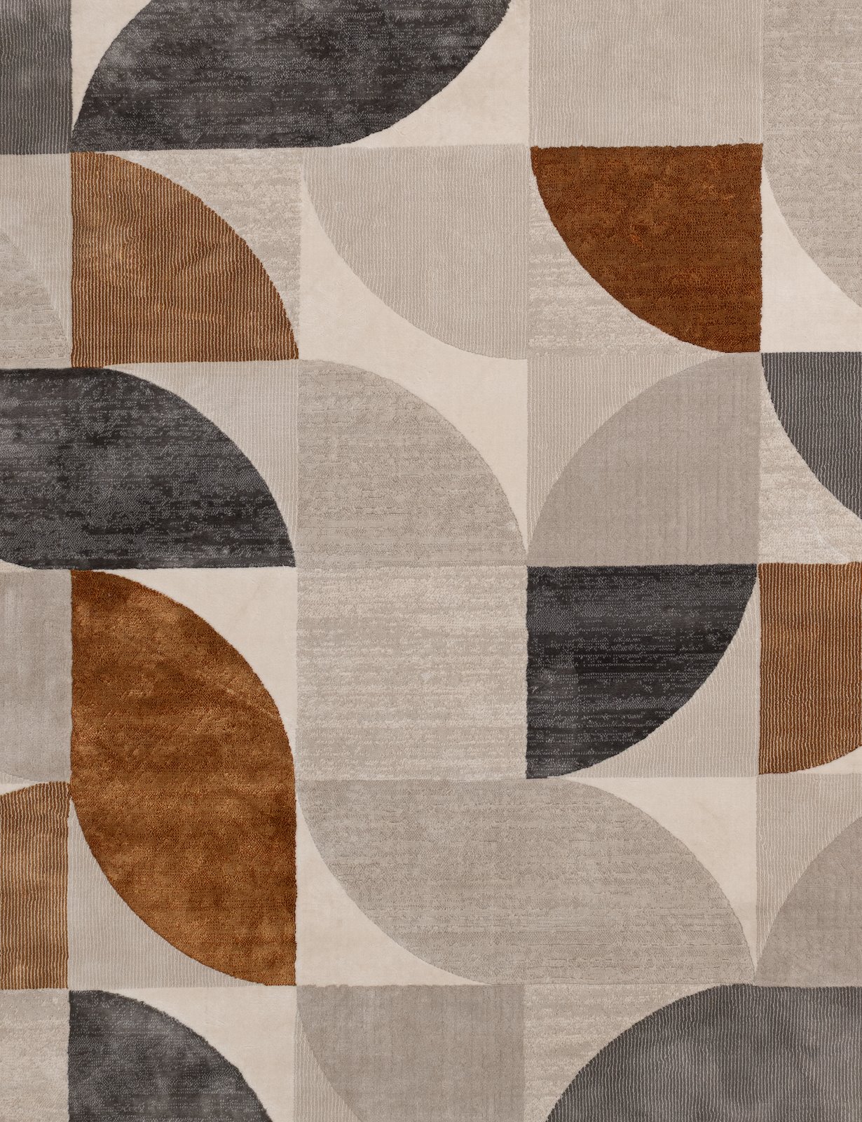 COCO MAISON Elite teppich 200x290cm , Teppich, Stoffteppich, geometrisch, Muster, Gemustert