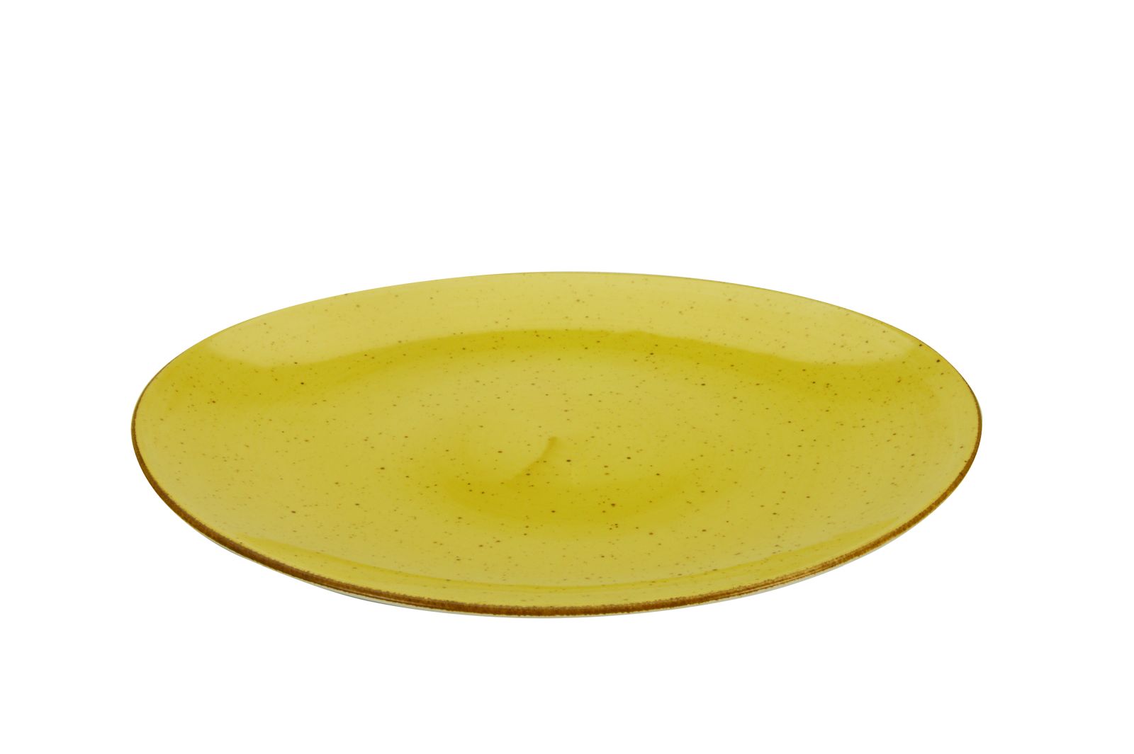 CreaTable Steakteller Vintage Nature in Farbe Curry glänzend