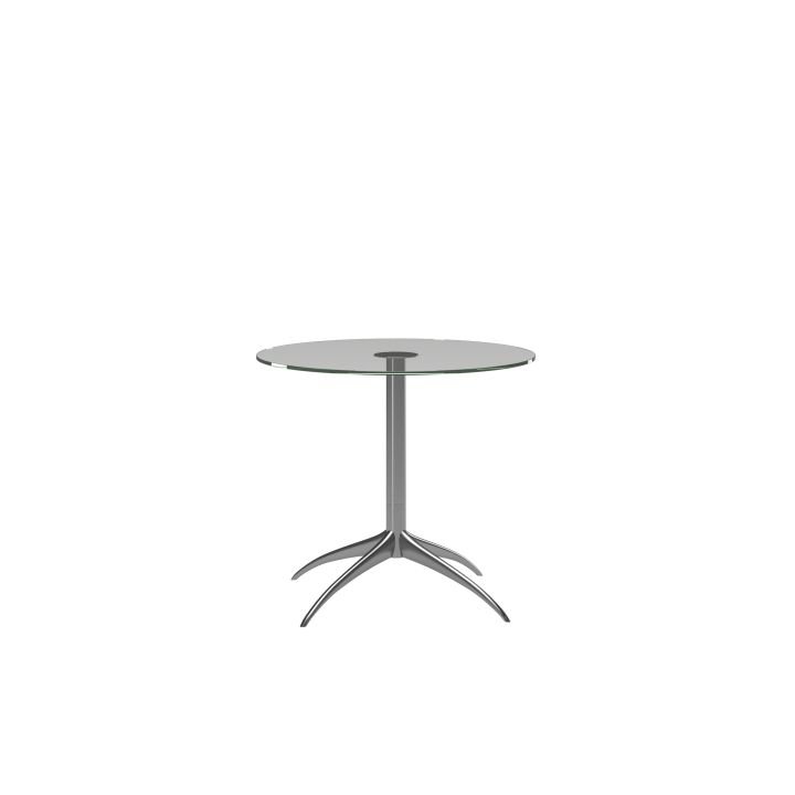 Stressless Beistelltisch Urban mit Glasplatte, Alu-Gestell