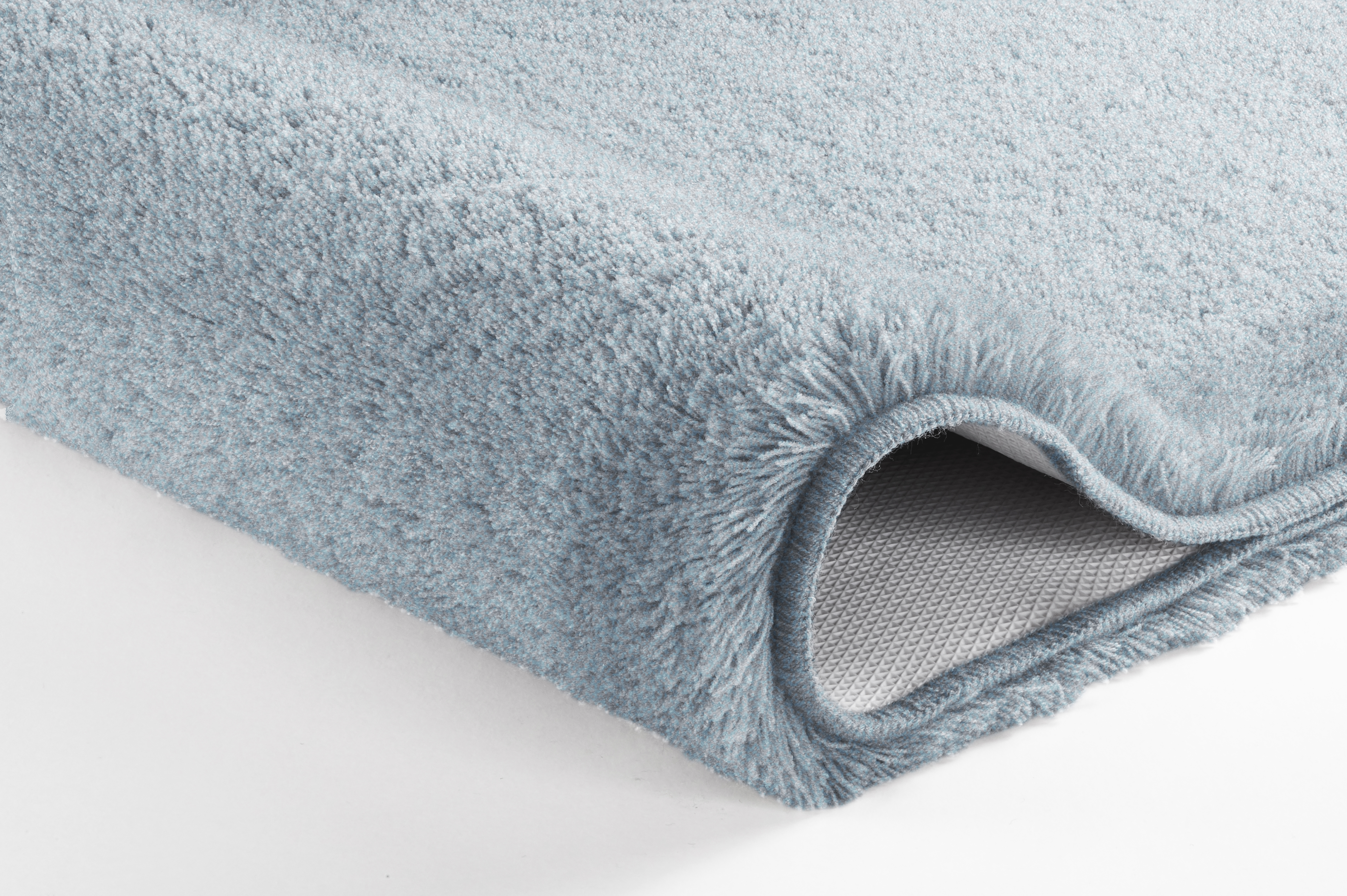 Kleine Wolke Badteppich RELAX ca. 70x120cm in Farbe Stahlblau