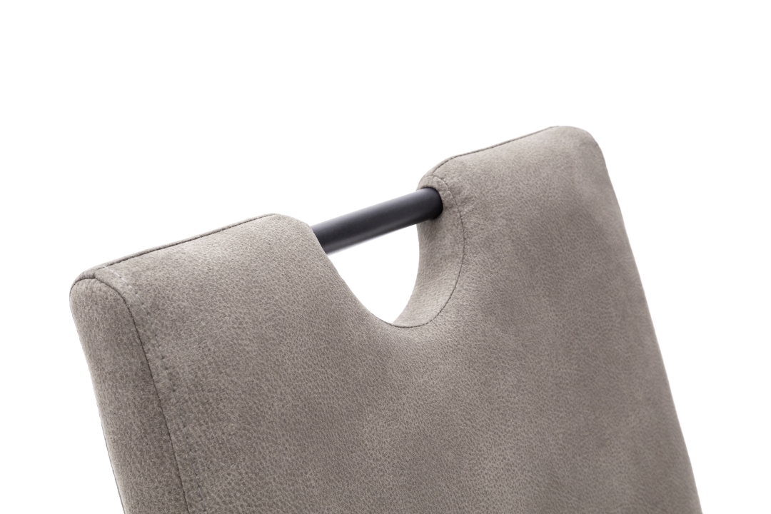 MCA Furniture Schwingstuhl Acroma ca. 49x98x63cm in Stoff Antiklook sand
