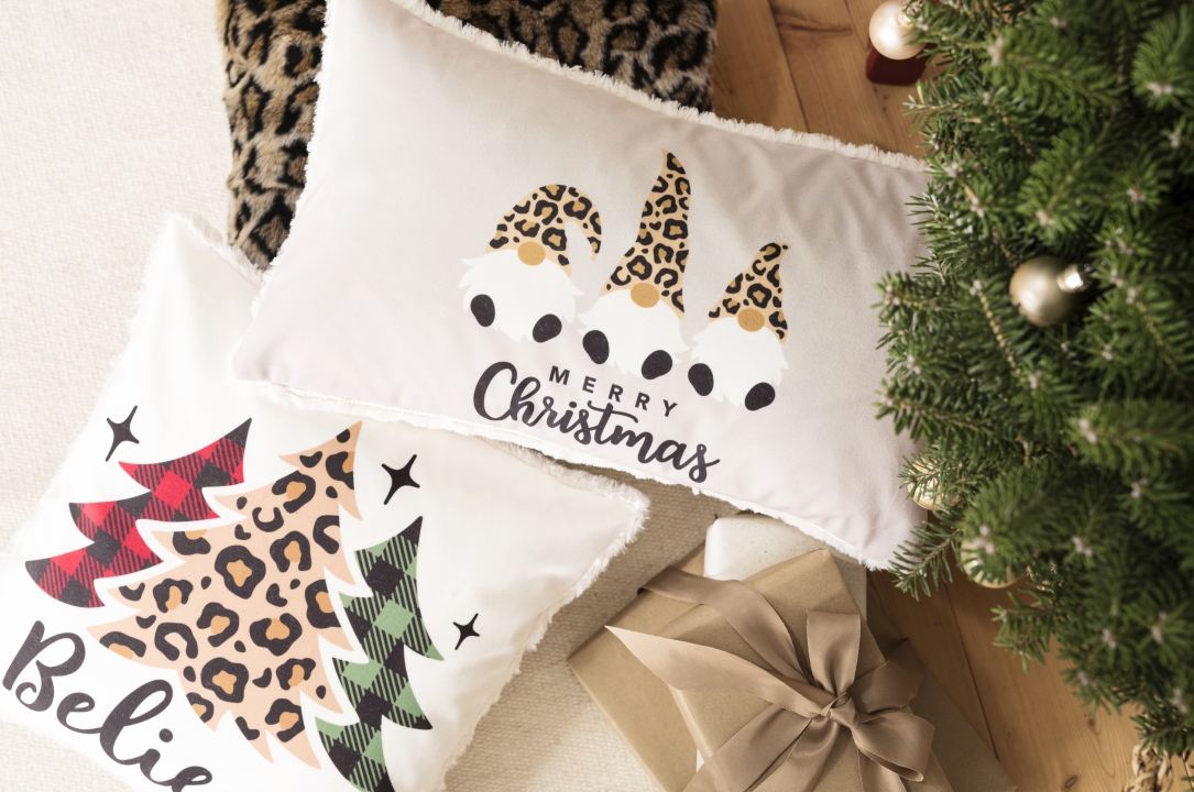 Magma Heimtex Kissen WINTER MIX ca. 40x40cm mit Motiv Believe