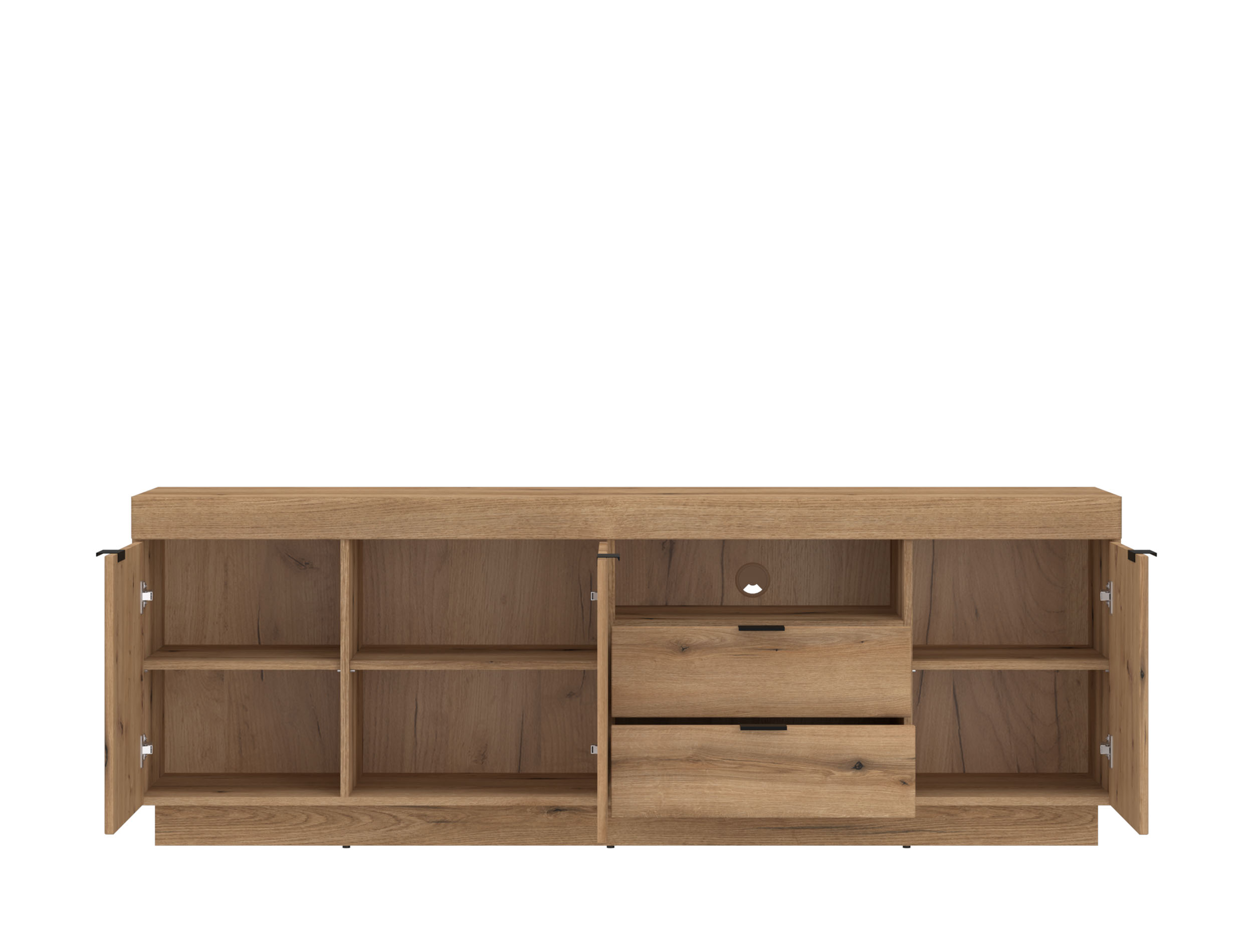 TV-Element Delamar ca.186x67x40cm in COast Evoke Eiche