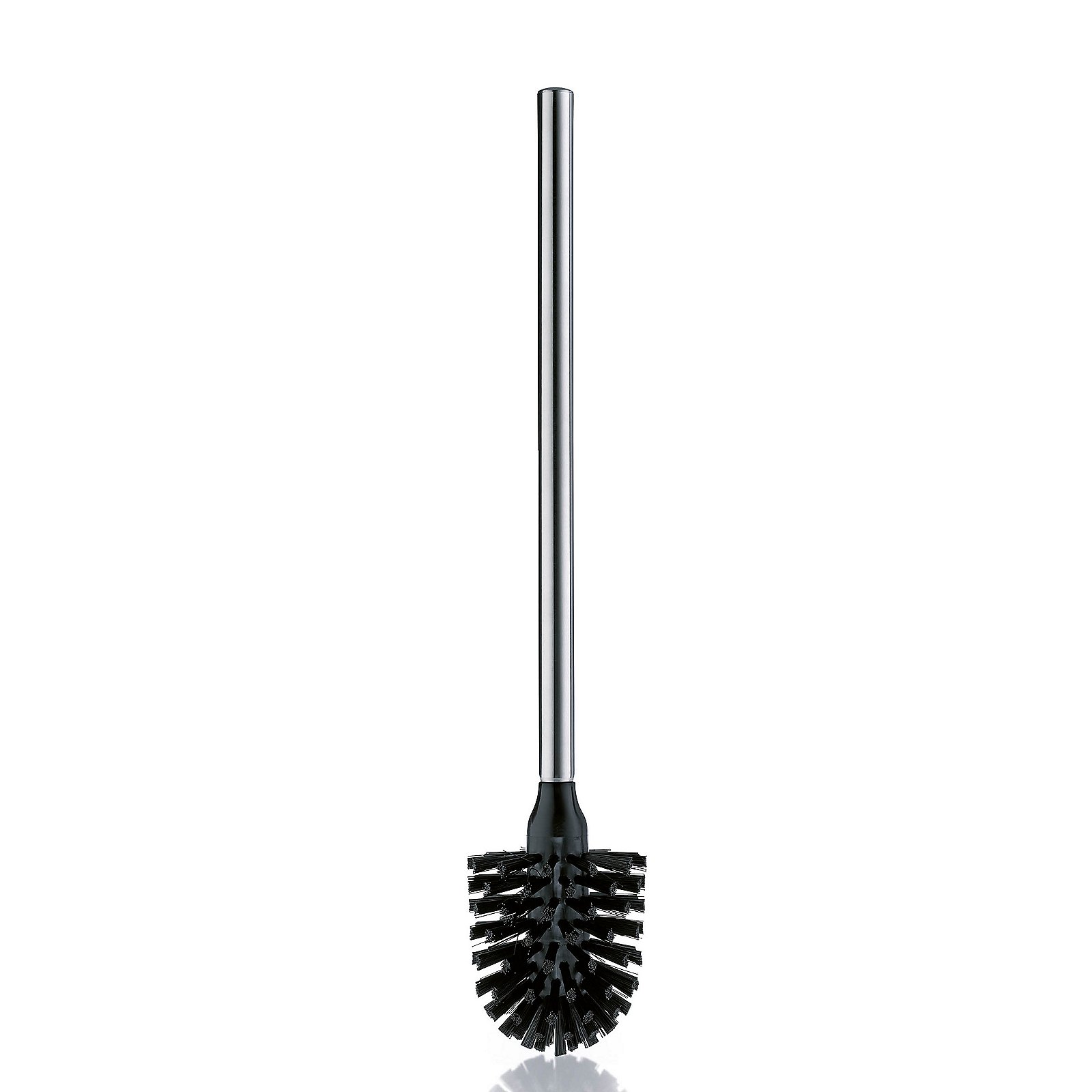 Kela WC-Bürste La Brosse Kunststoff Schwarz, Kunststoffbürste, Maschen-Look, Drehbürste, Make-up-Pinsel, Bürstenkopf, Maschenbürste, Flaschenbürste, Nylonborsten, Drehbürste, Reinigungsbürste