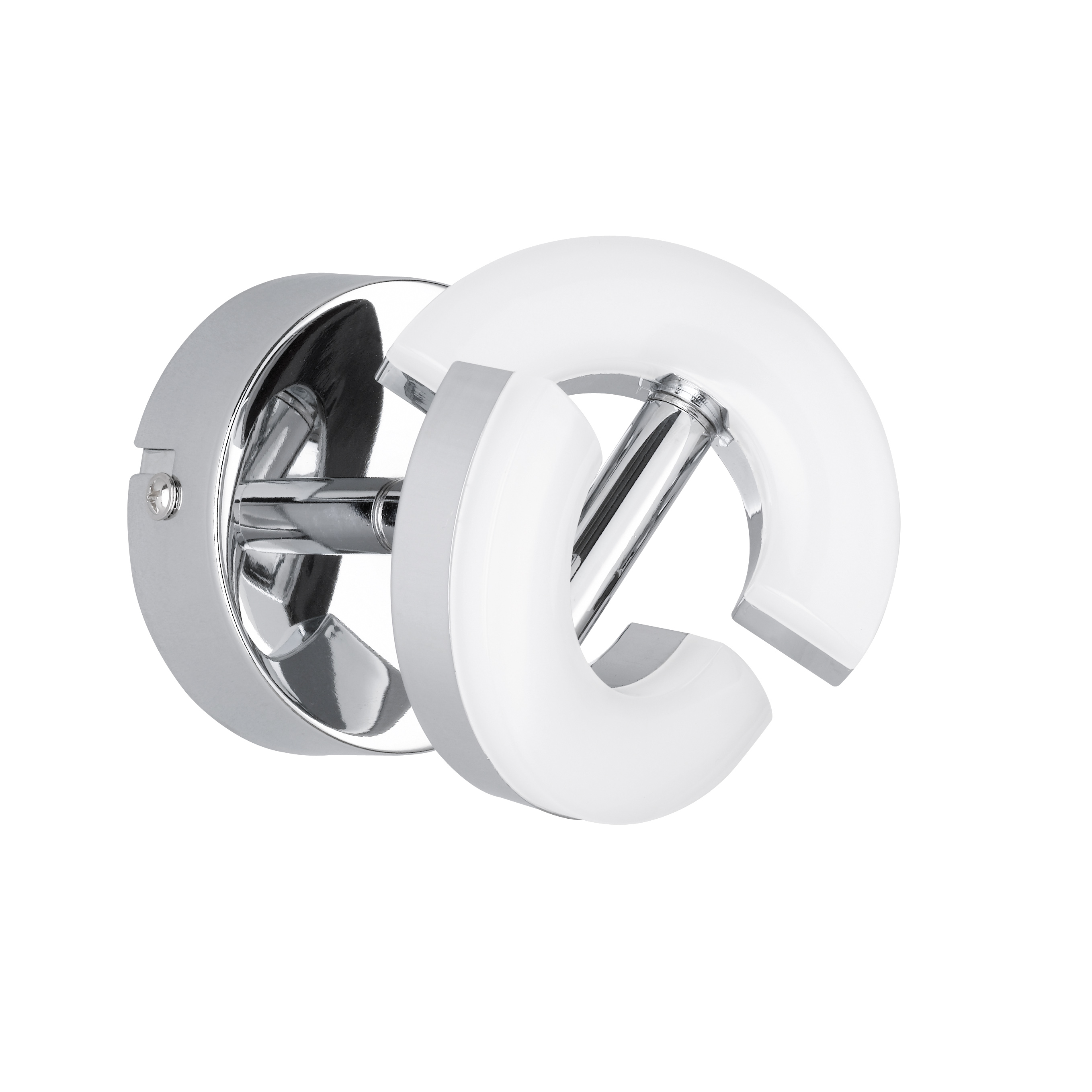 Fischer & Honsel LED-Deckenleuchte DONUT in Chrom