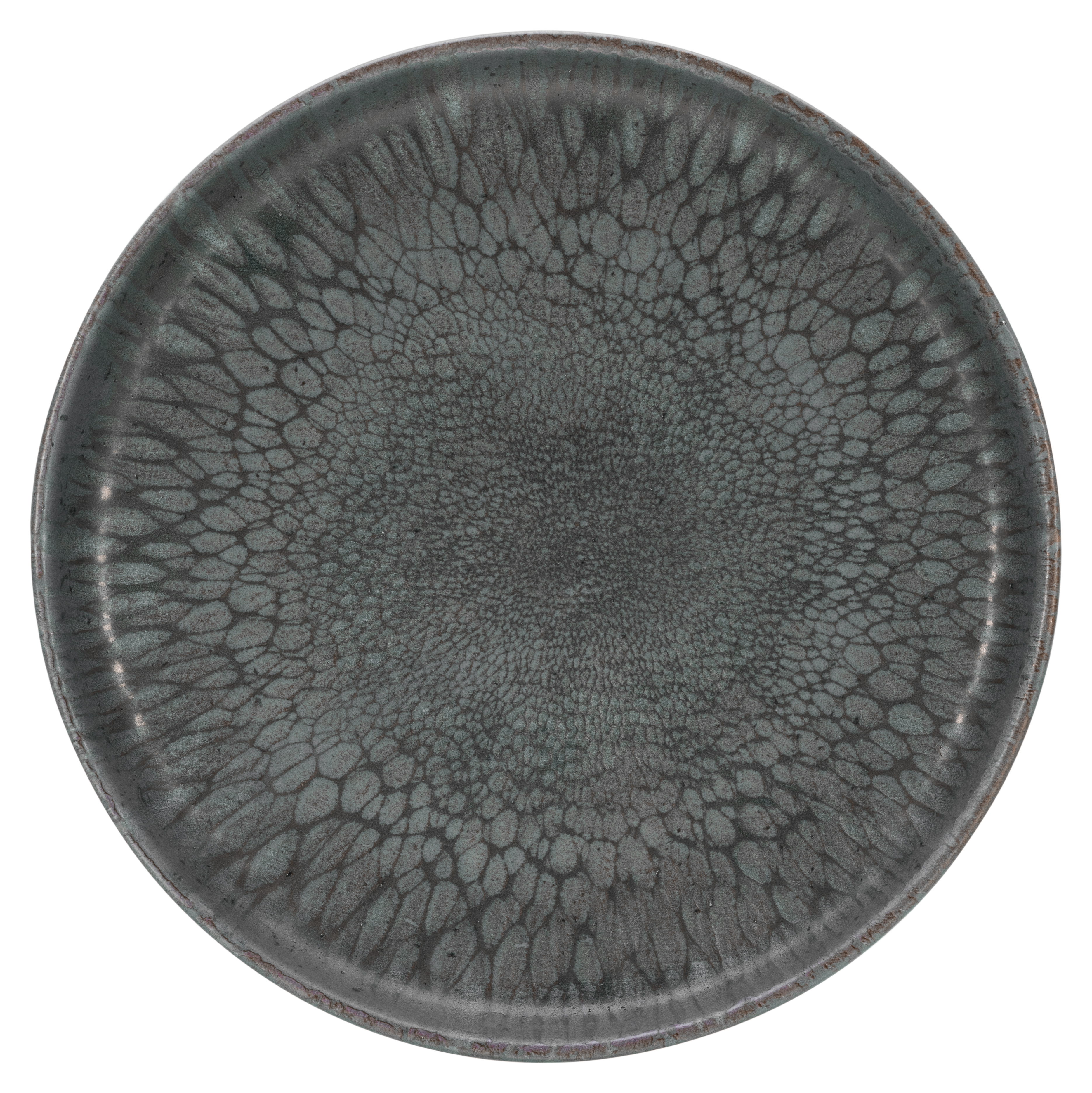 CreaTable Dessertteller Uno in Farbe Volcano Dark seidenmatt