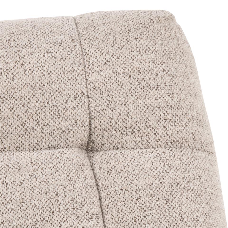 Bettcouch FLEURY in Stoff Basel beige 24, beige, Bouclé, Sofa, Couch, Textil