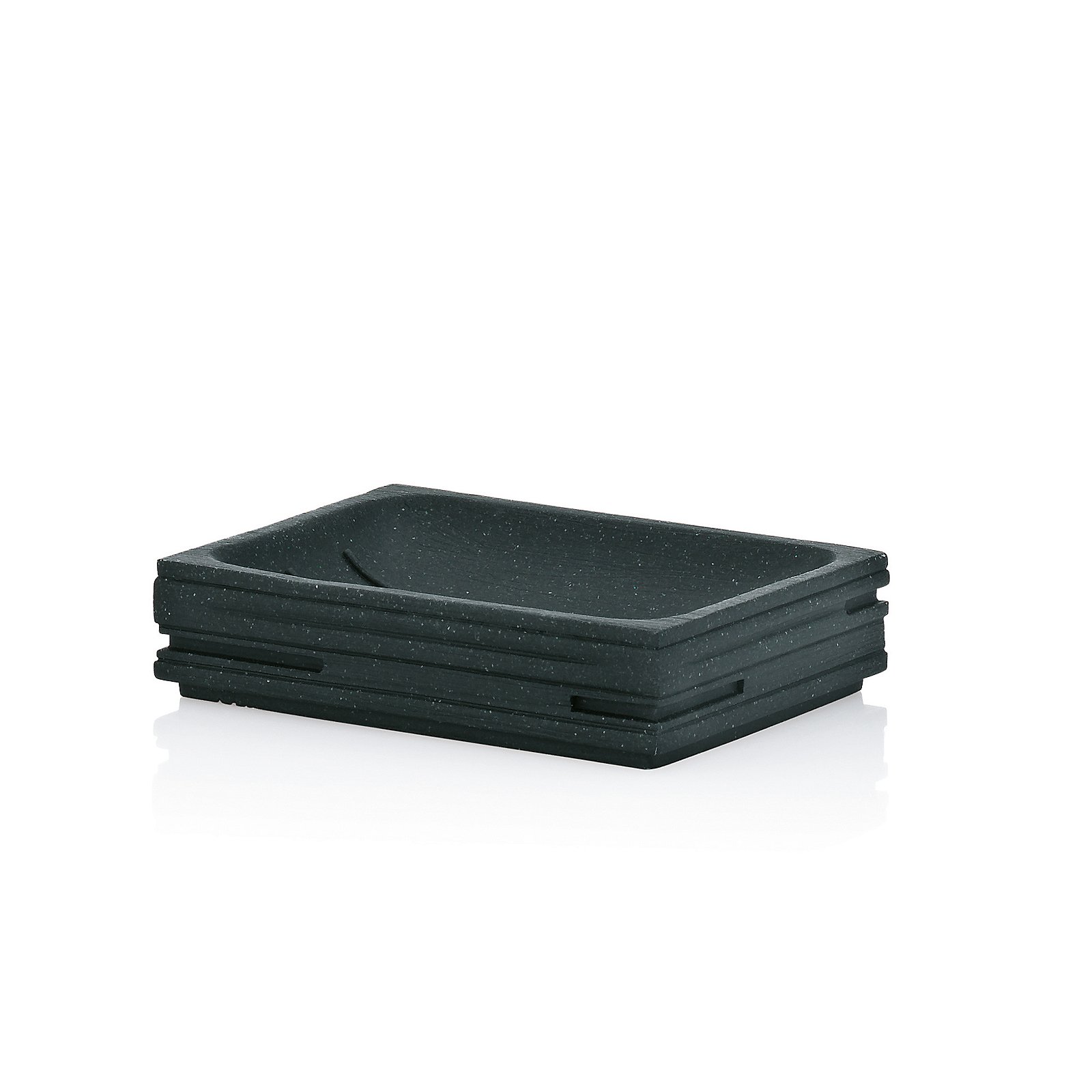 Kela Seifenschale Posidon Kunststoff Schwarz, Schale, Aufbewahrung, Trays, Grau, Küchenzubehör