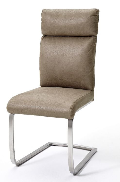 Schwingstuhl RABEA 1001690 Stoff Braun MCA Furniture Schwingstuhl Rabea in Stoff sand