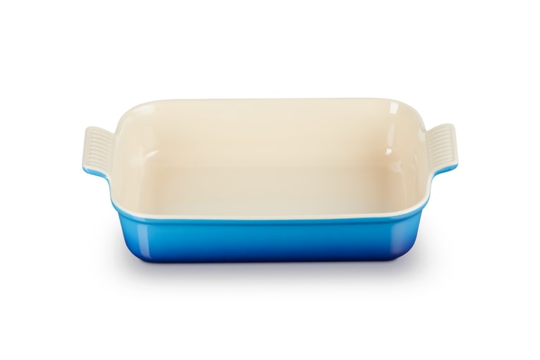 Le Creuset Auflaufform Tradition 32cm TRADITION in Farbe Azure Le Creuset Auflaufform Tradition 32cm Azure