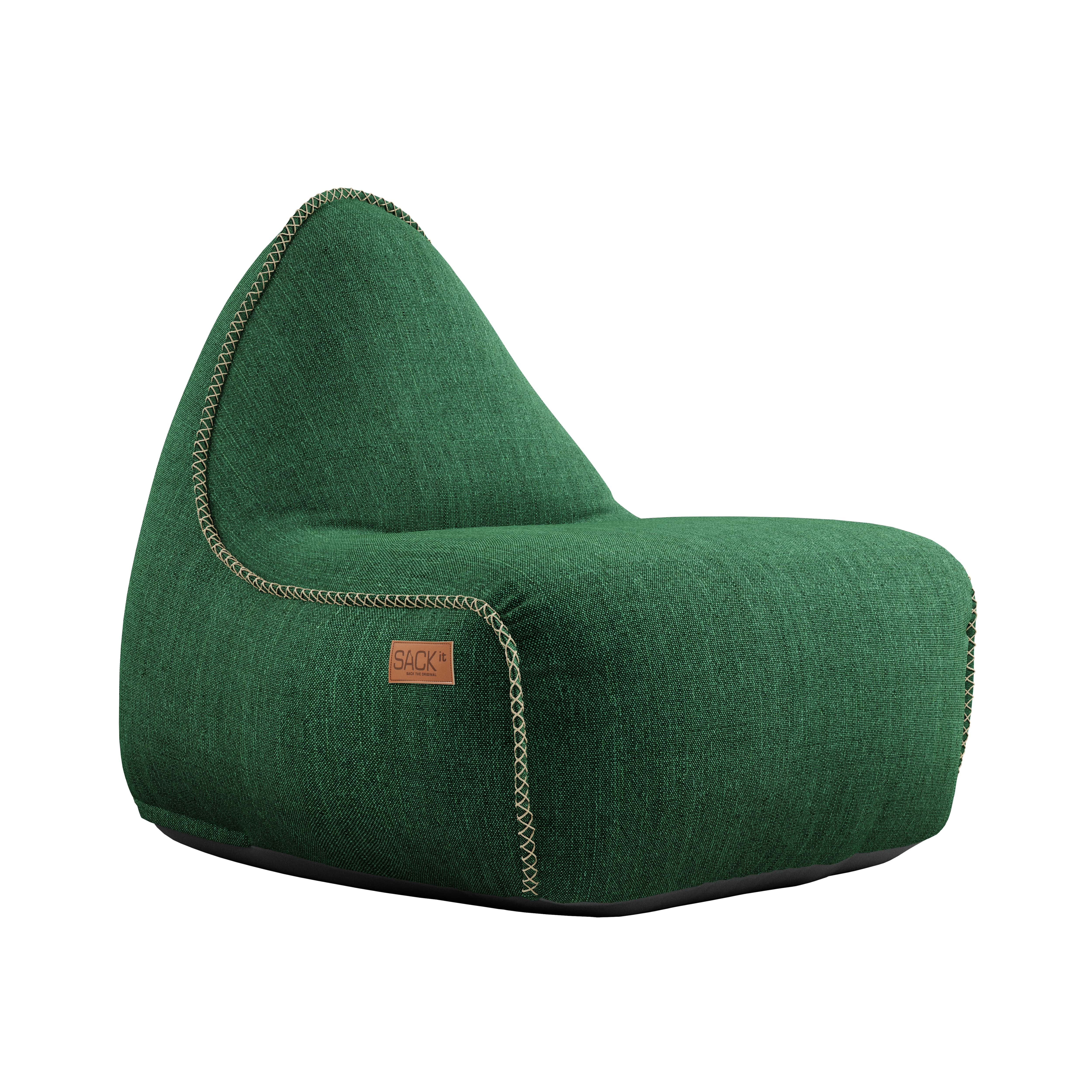 SACKit Lounge Sessel/Sitzsack COBANA in Farbe green