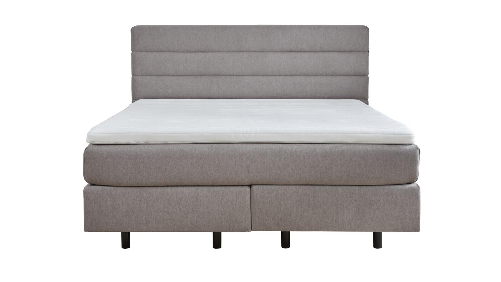 Comfortmaster Boxspringbett ca. 180 x 200 cm in Stoff Nele anthrazit