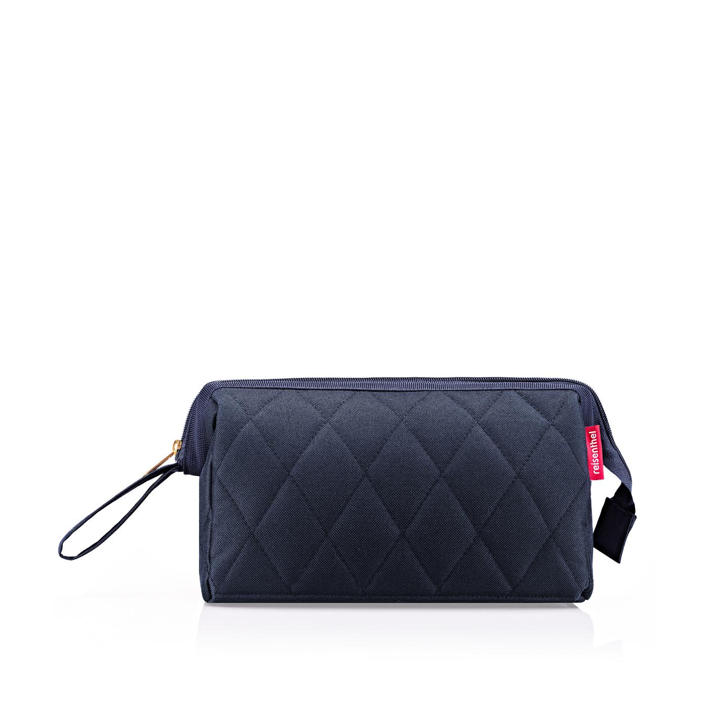 Reisenthel Travelcosmetic in Farbe rhombus midnight gold