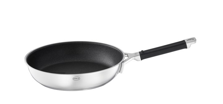 Rösle Bratpfanne 22cm Rösle Bratpfanne 22cm, Pfanne, Modell: Frying Pan, Antihaftbeschichtet, Stielgriff, Silber