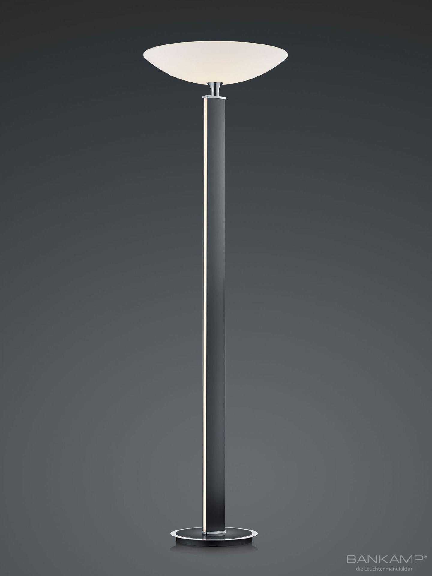 Stehleuchte PURE F 53x179 in anthrazit matt eloxiert Stehleuchte PURE F 53x179 in anthrazit matt eloxiert