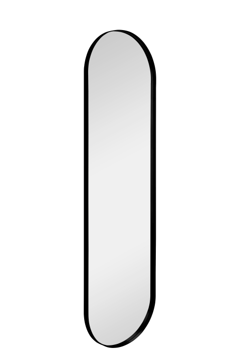 Mirrors & More Spiegel BRITTA ca. 40x150cm in Farbe Schwarz