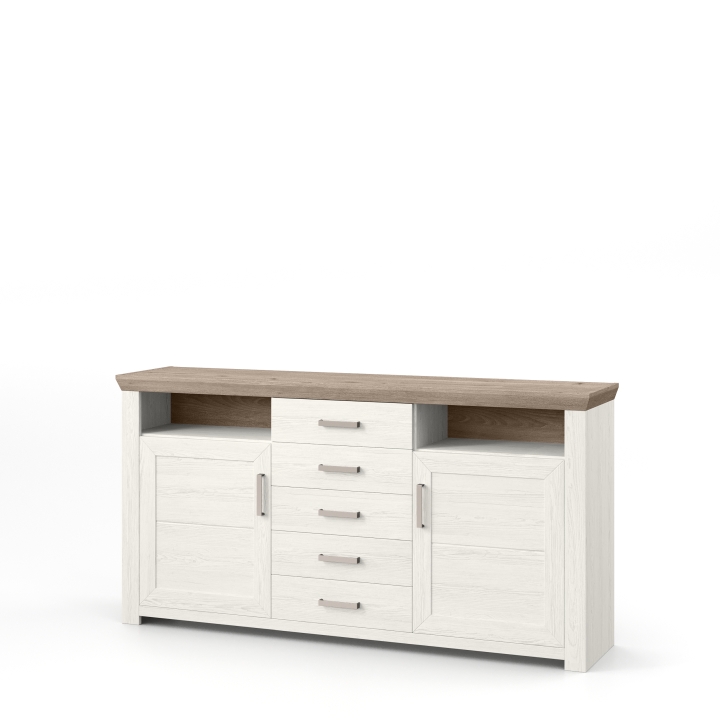 Set One by Musterring Sideboard SO YORK 55 B in Pino-Aurelio-Nachbildung / Eiche-Nelson-Nachbildung