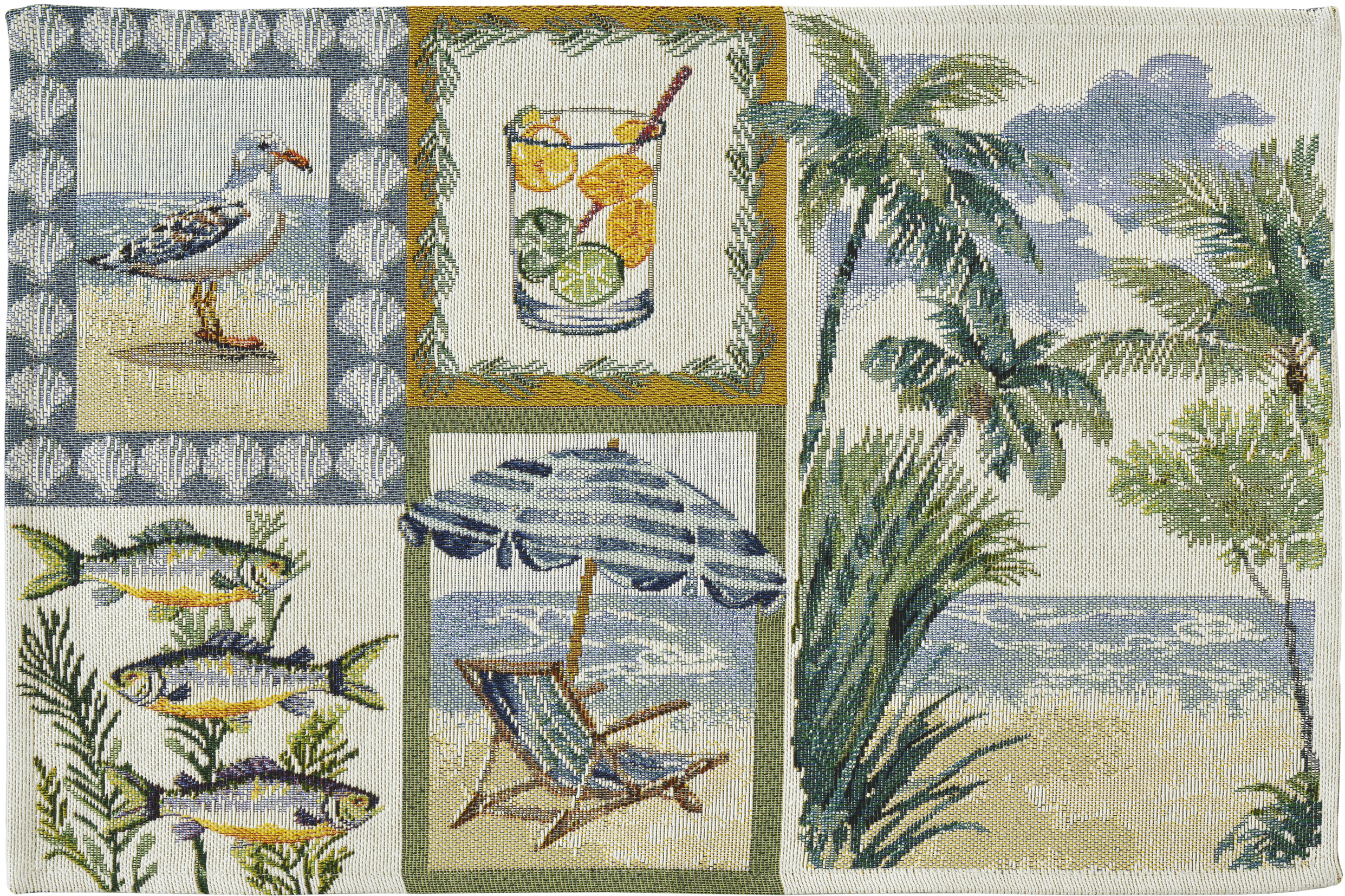 Sander Tischset COSTA ca. 32 x 48cm in Farbe original Sander Tischset COSTA ca. 32 x 48cm in Farbe original
