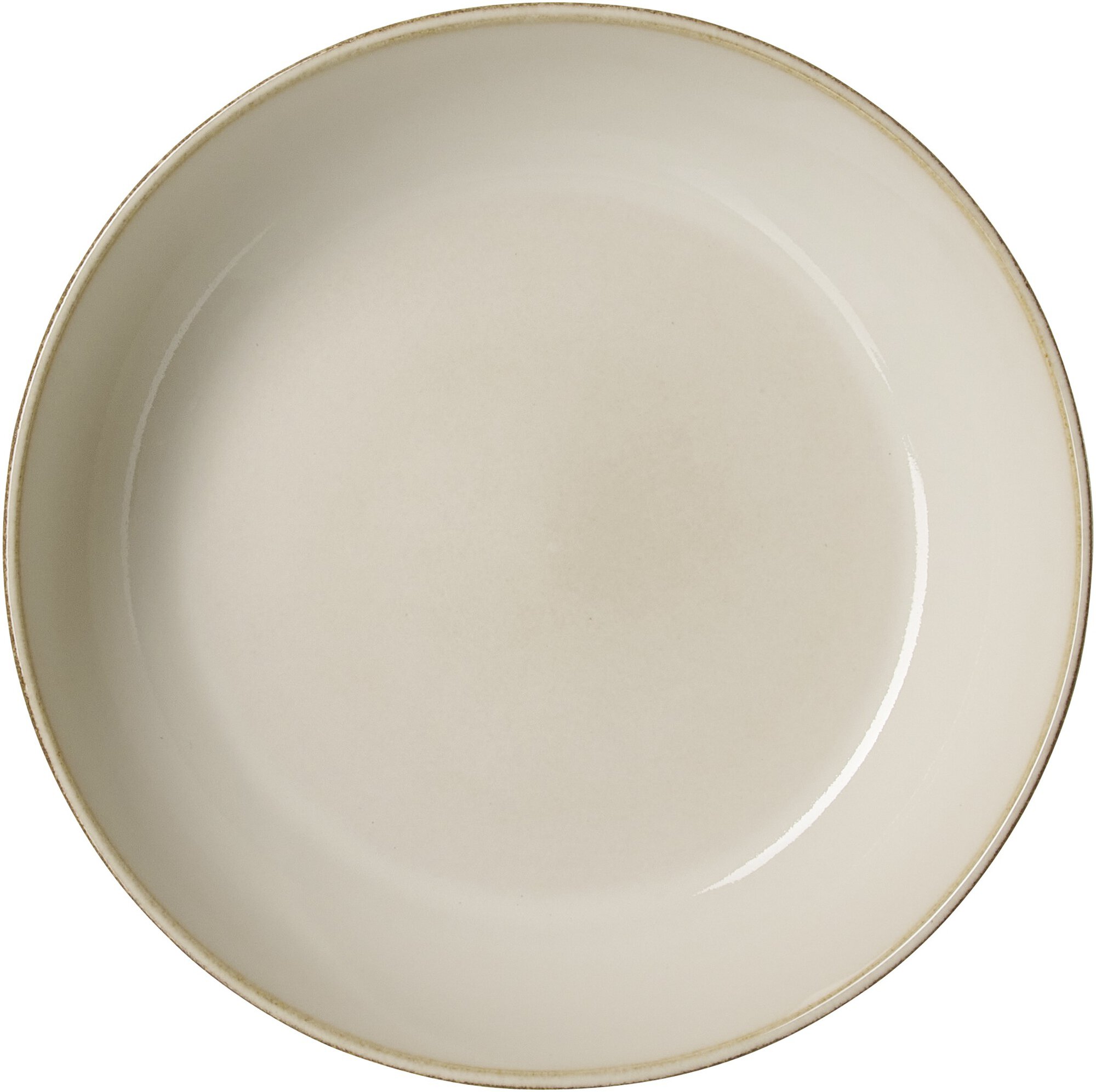 Ritzenhoff & Breker Suppenteller OLIVIA 20cm aus Steingut beige