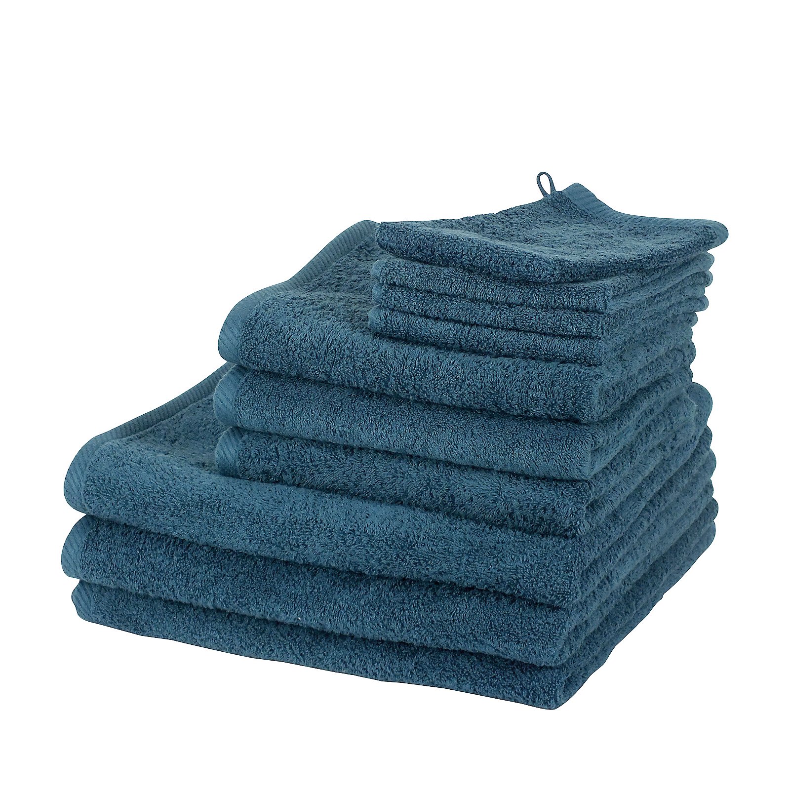 Kela Handtuch LADESSA in Farbe Rauchblau, Handtuch, Badezimmer, Badezimmertuch, Frottier, Duschtuch