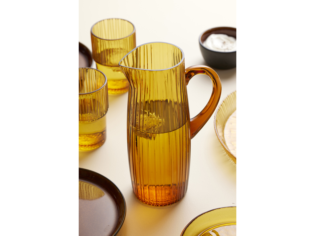 BITZ Kanne 1,2 Liter in Farbe amber