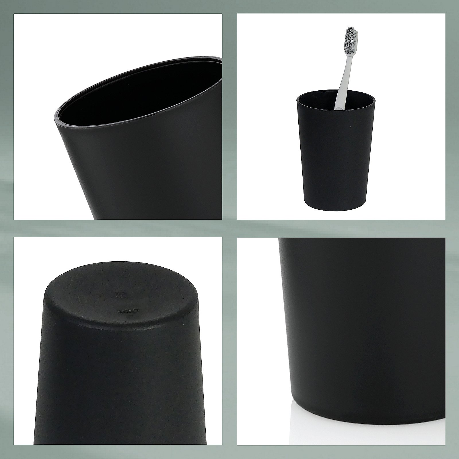 Kela Becher Marta schwarz MARTA in Kela Becher Marta schwarz MARTA in , Pinsel, Gerät, Werkzeug, Zahnbürste